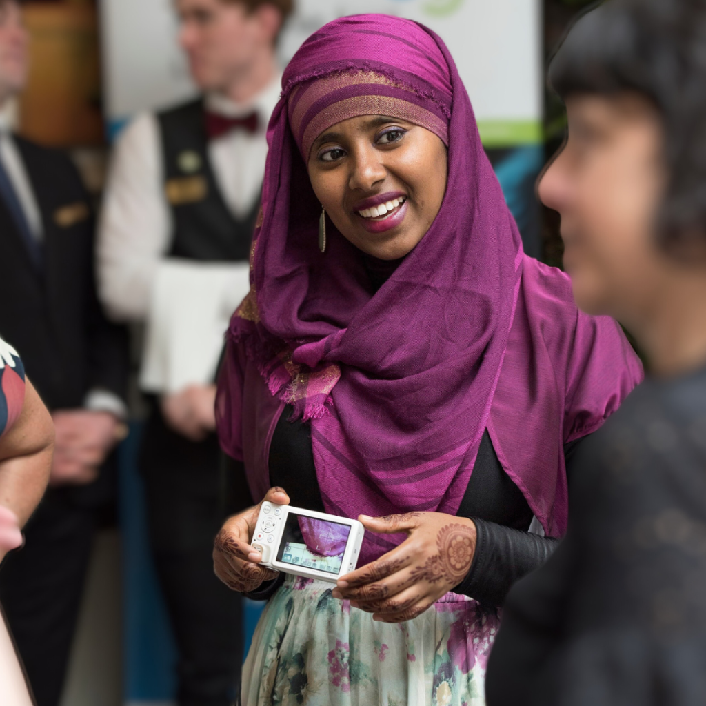 Faiza Mohammed attending the 20th anniversery of Enterprising Women Network LEO DLR with members of Enterprising Women Network and Nutgrove Enterprise Park colleagues.